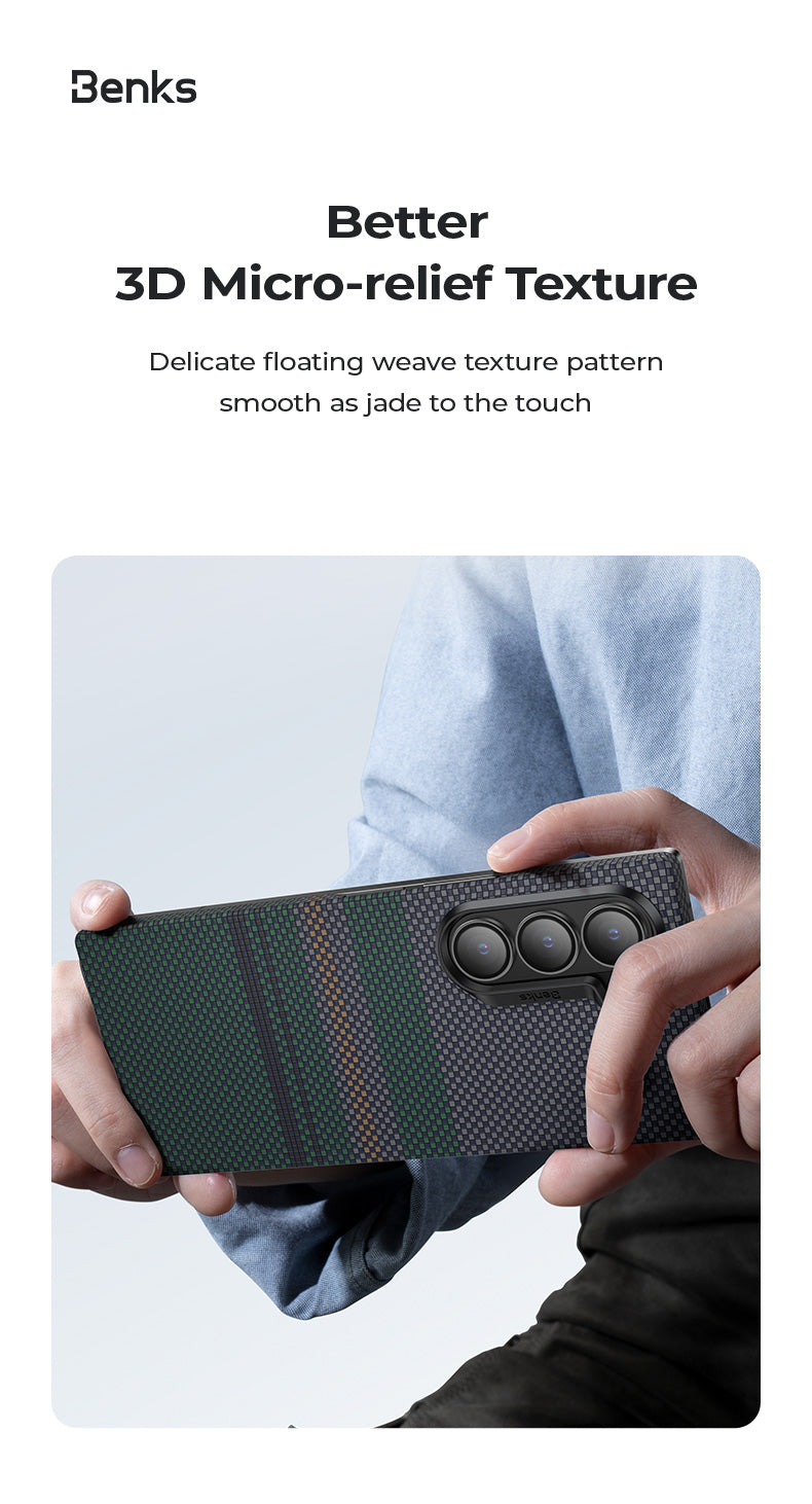 Benks Aurora ArmorAir Case built with Kevlar® for Samsung Z Fold 6 - Best Buy Tech