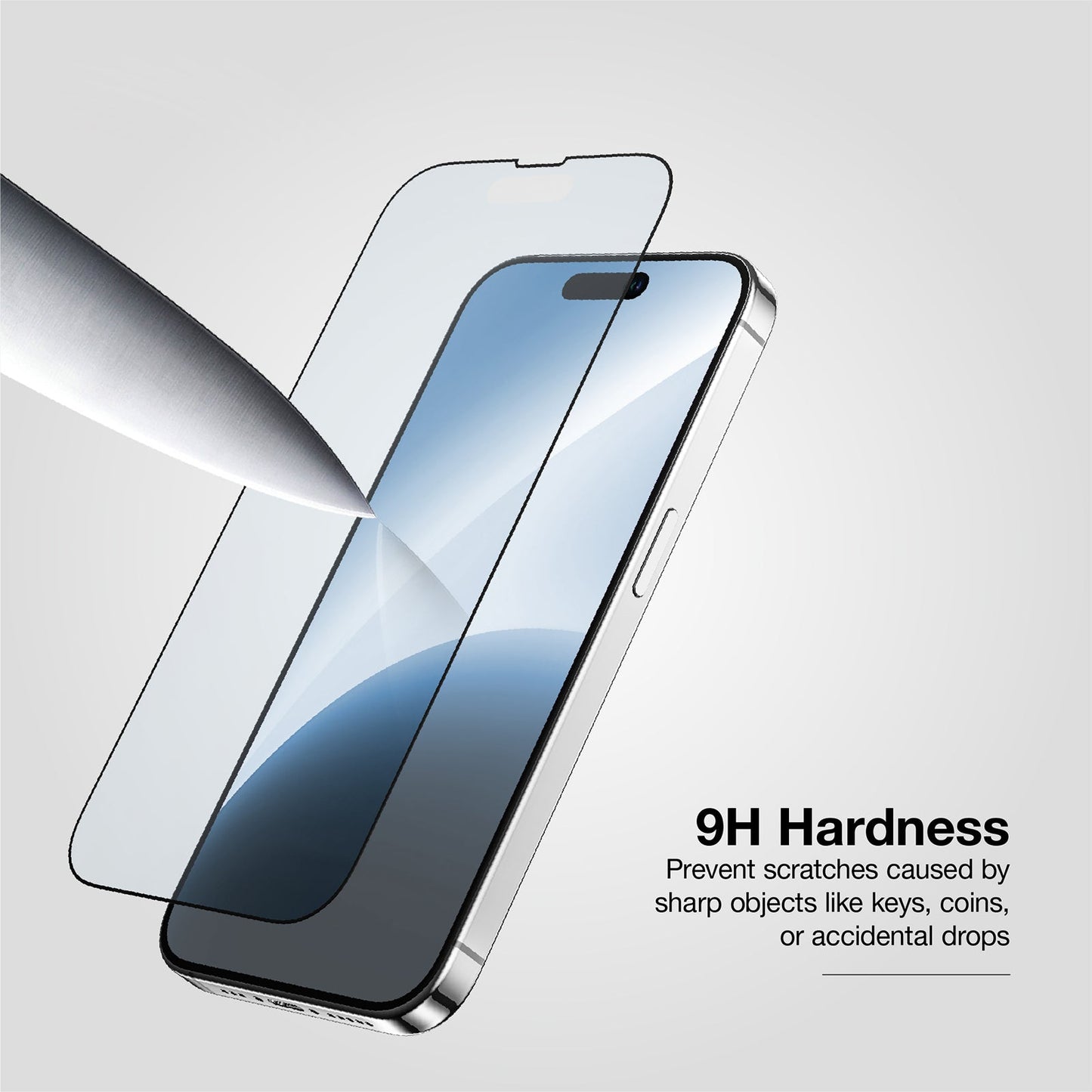 AMAZING THING IPHONE 15 SERIES 2023 2.75D FULLY COVERED RADIX ANTI BLUE GLASS SCREEN PROTECTOR - ALAMAT