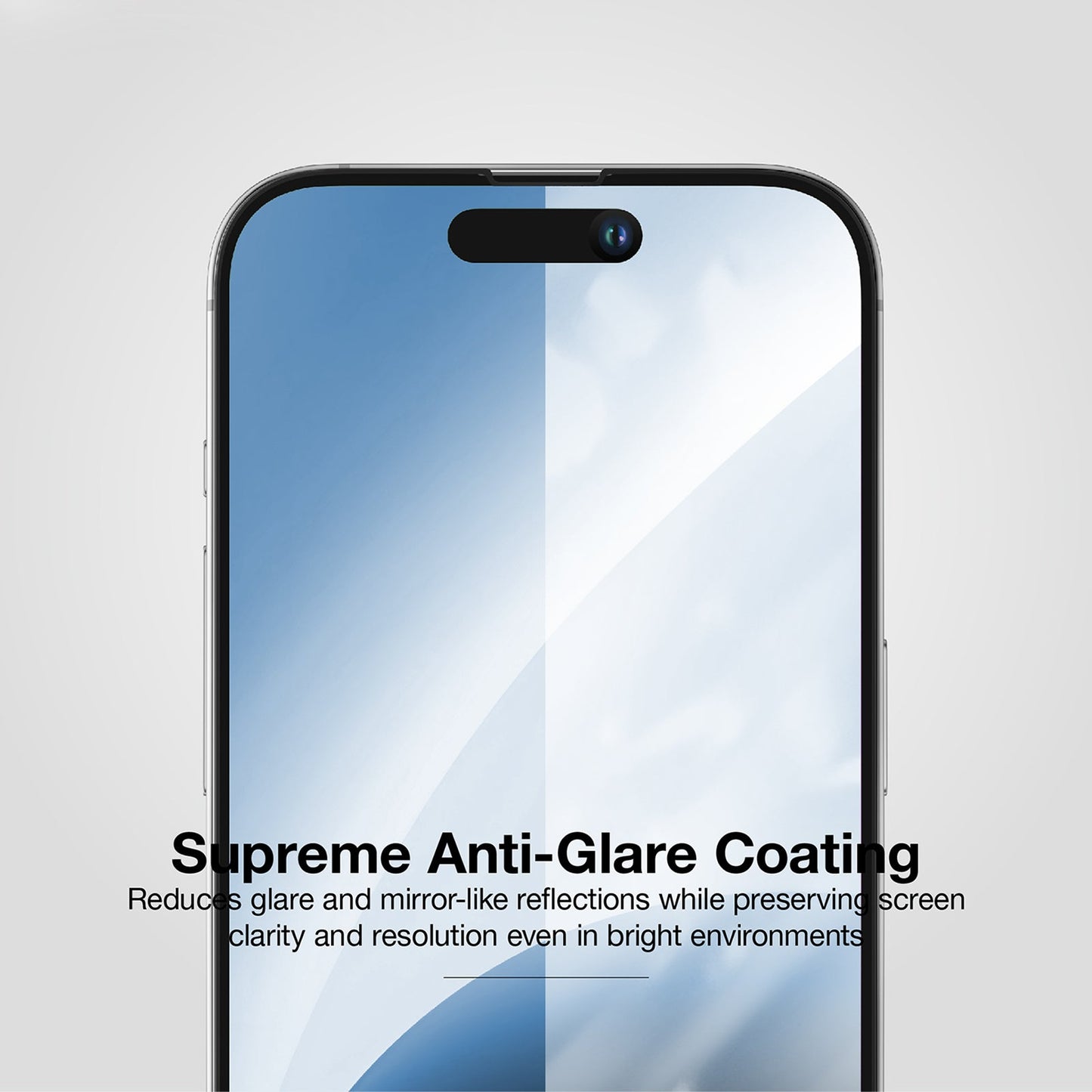 AMAZING THING IPHONE 15 SERIES 2023 2.75D FULLY COVERED RADIX ANTI BLUE GLASS SCREEN PROTECTOR - ALAMAT
