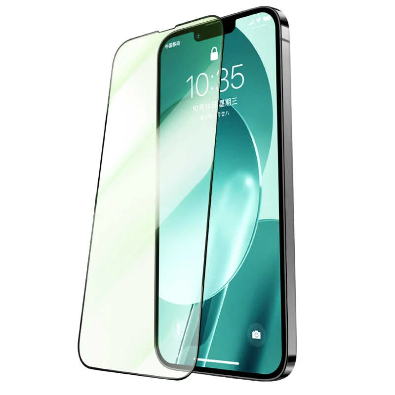 Apple iPhone 13 Pro Max Benks V Pro Green Light Screen Protector Colorless