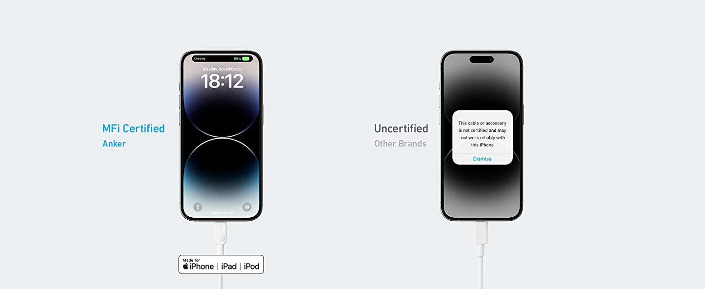 ANKER 322 USB-C TO LIGHTNING CABLE 3FT BRAIDED BLACK - Best Buy Tech