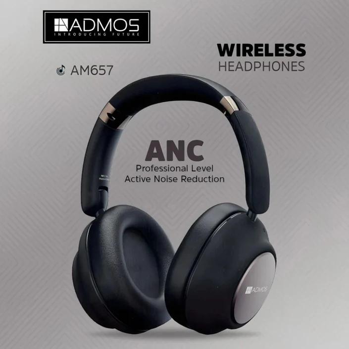 ADMOS ANC Wireless Headphone | AM 657 | Bluetooth 5.3
