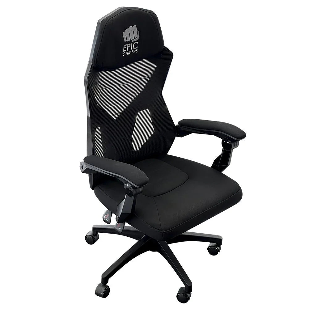 Epic gamers gambit gaming chair-Black - Best Buy Tech