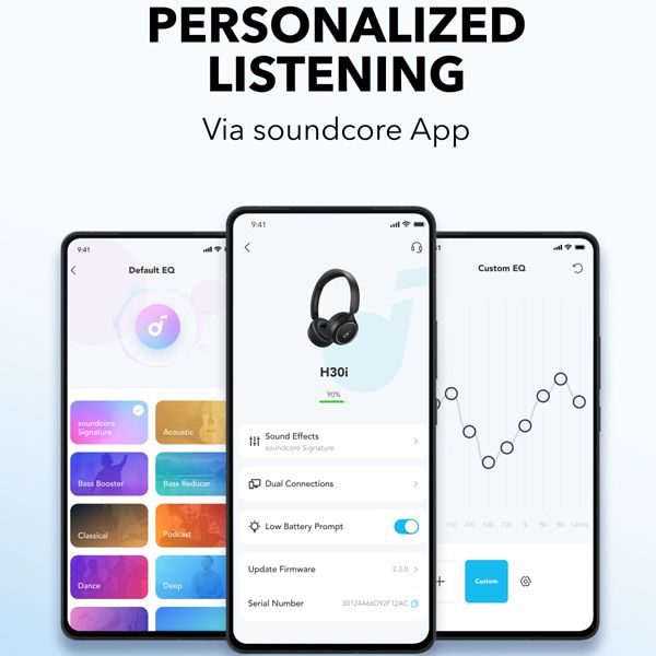 ANKER SOUNDCORE 70 HOURS OF PURE BASS H30I - Best Buy Tech