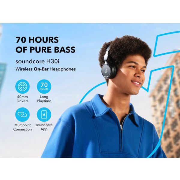 ANKER SOUNDCORE 70 HOURS OF PURE BASS H30I - Best Buy Tech