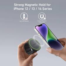 ANKER MAGGO MAGNETIC PHONE GRIP (A25A1H11)- BLACK - Best Buy Tech