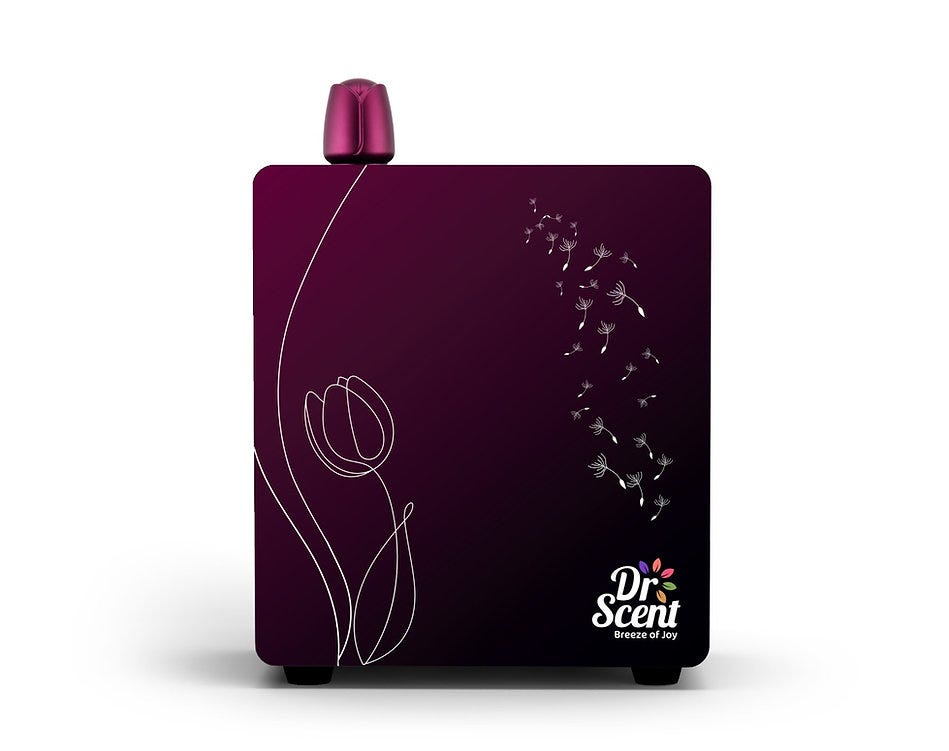 Dr Scent Eco Tulip Purple Diffuser