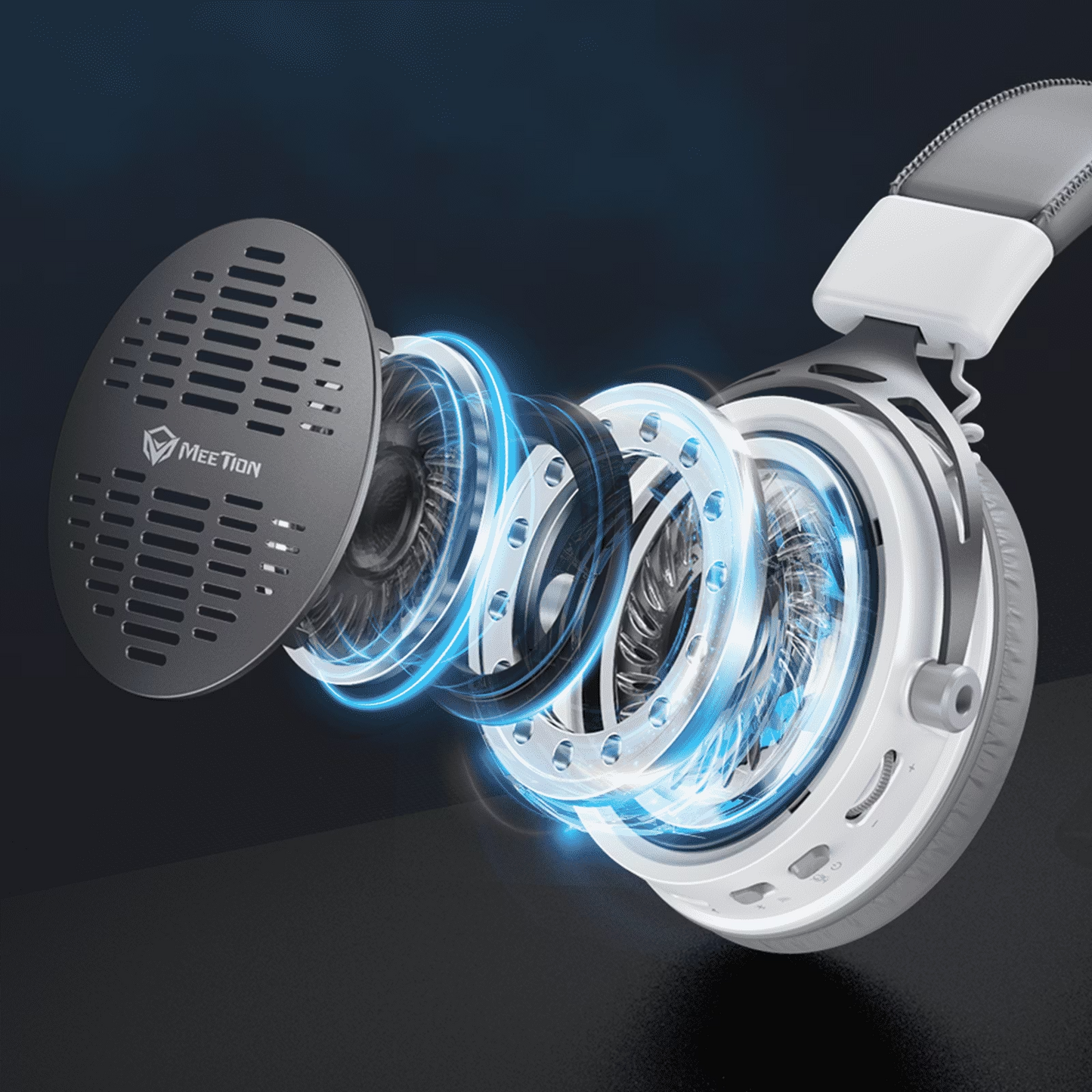 Meetion BTH013 Tri-Mode Wireless Surround Sound Gaming Headset