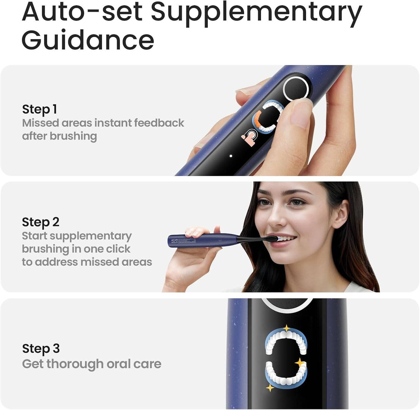 Oclean X Lite Smart Sonic Electric Toothbrush Travel Set