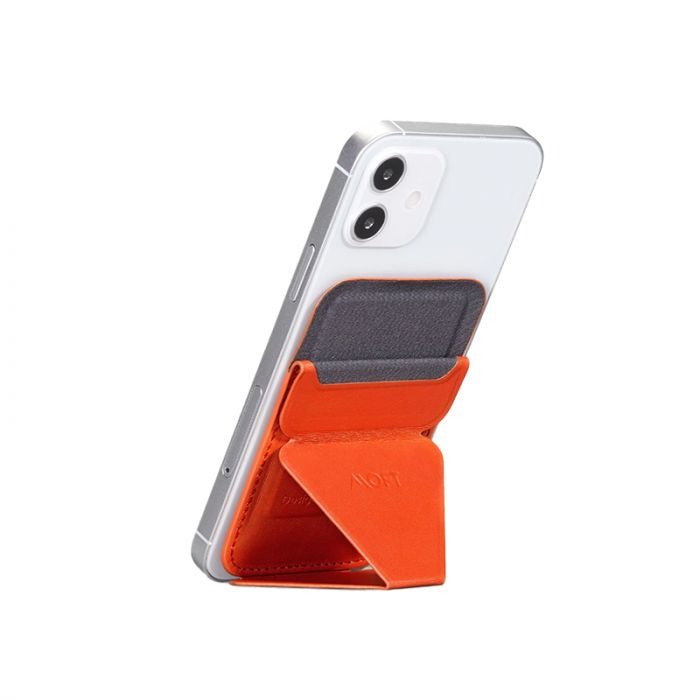 Moft Invisible Phone Stand And Wallet Orange