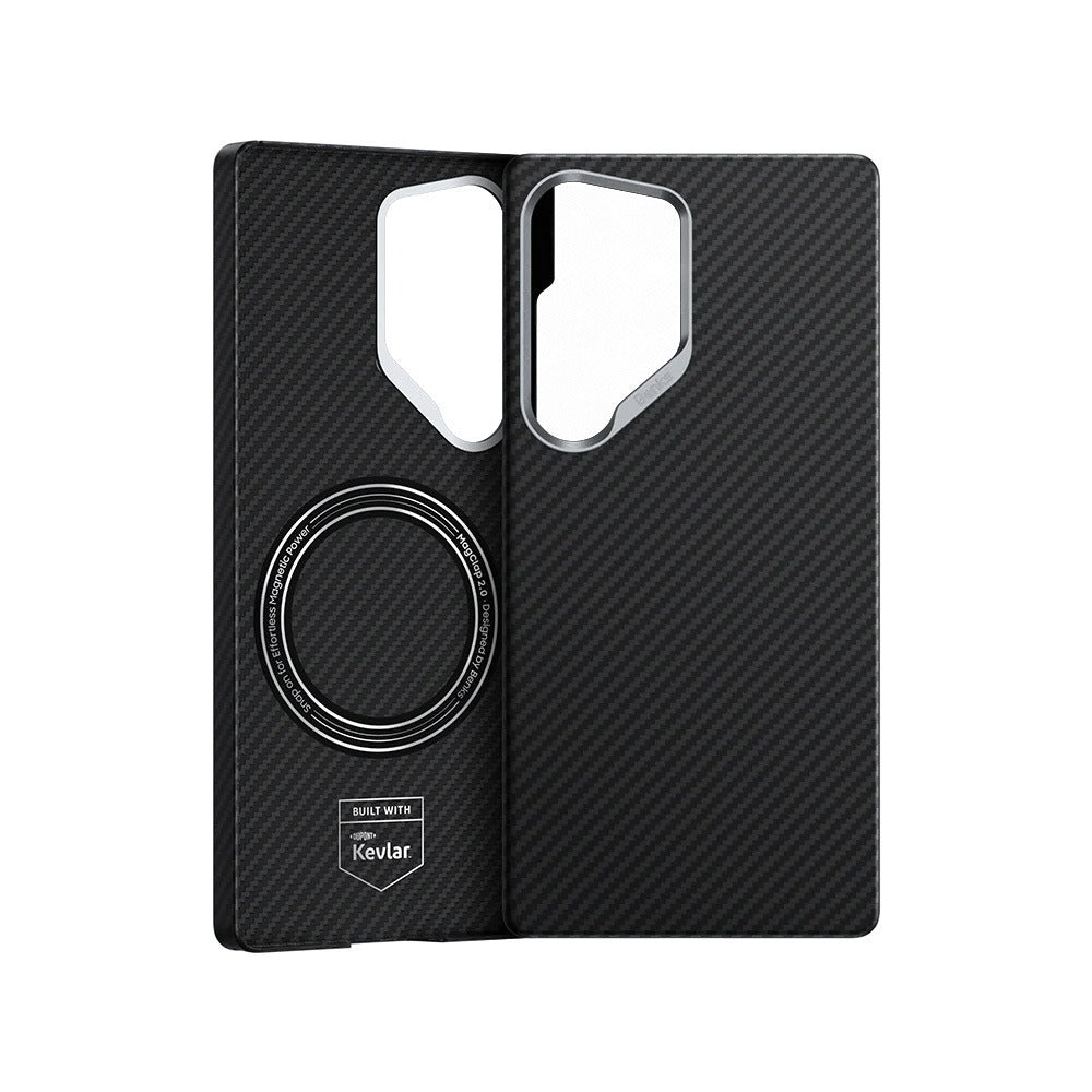 Benks Magnetic Armor Air Kevlar Case (600D) for Samsung Galaxy S25 Ultra black