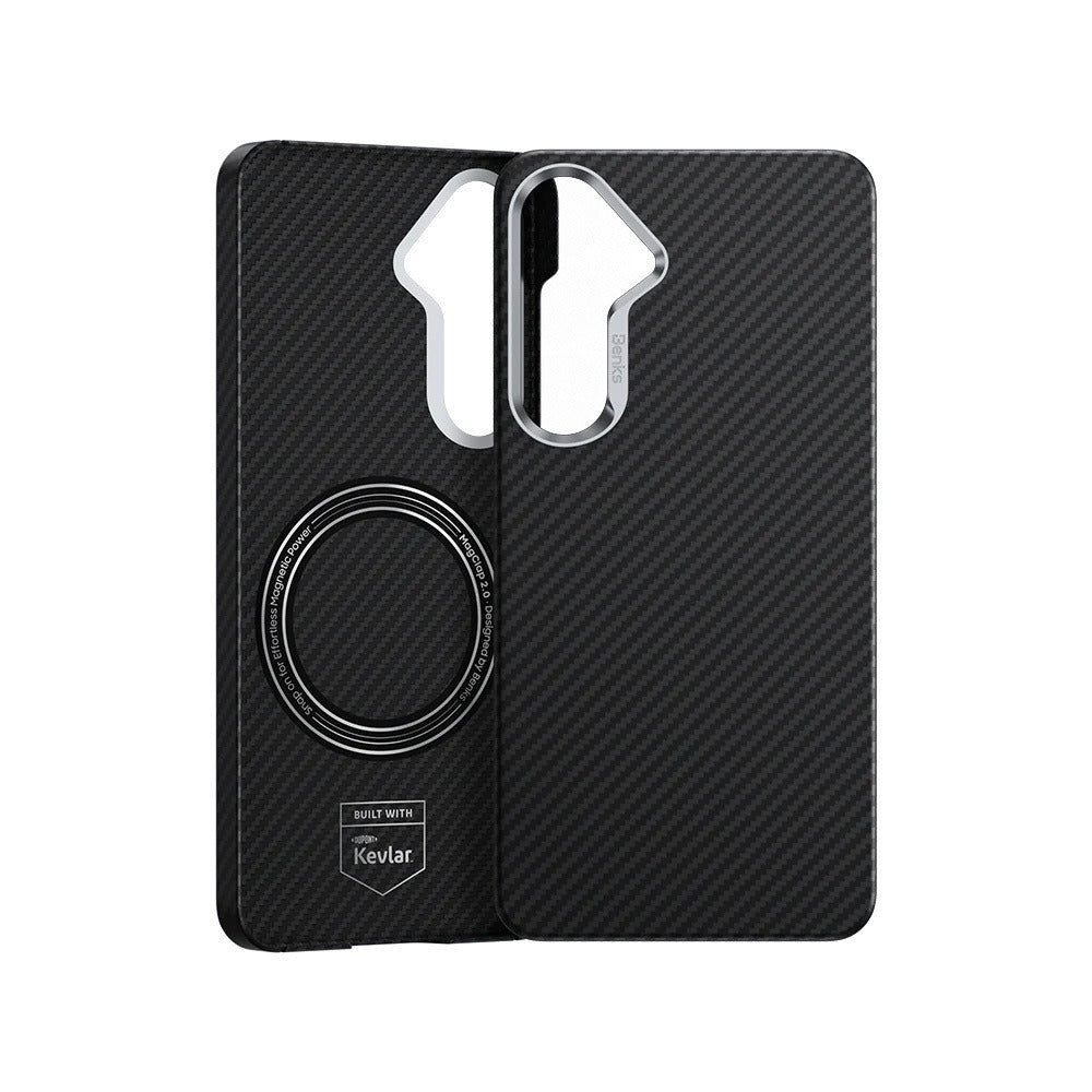 Benks Magnetic Armor Air Kevlar Case 600D (0043) for Samsung Galaxy S25 black