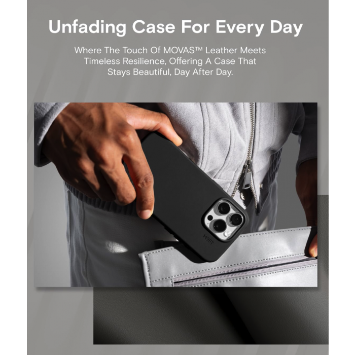 Moft Snap Case Movas For Iphone 16 Plus Black