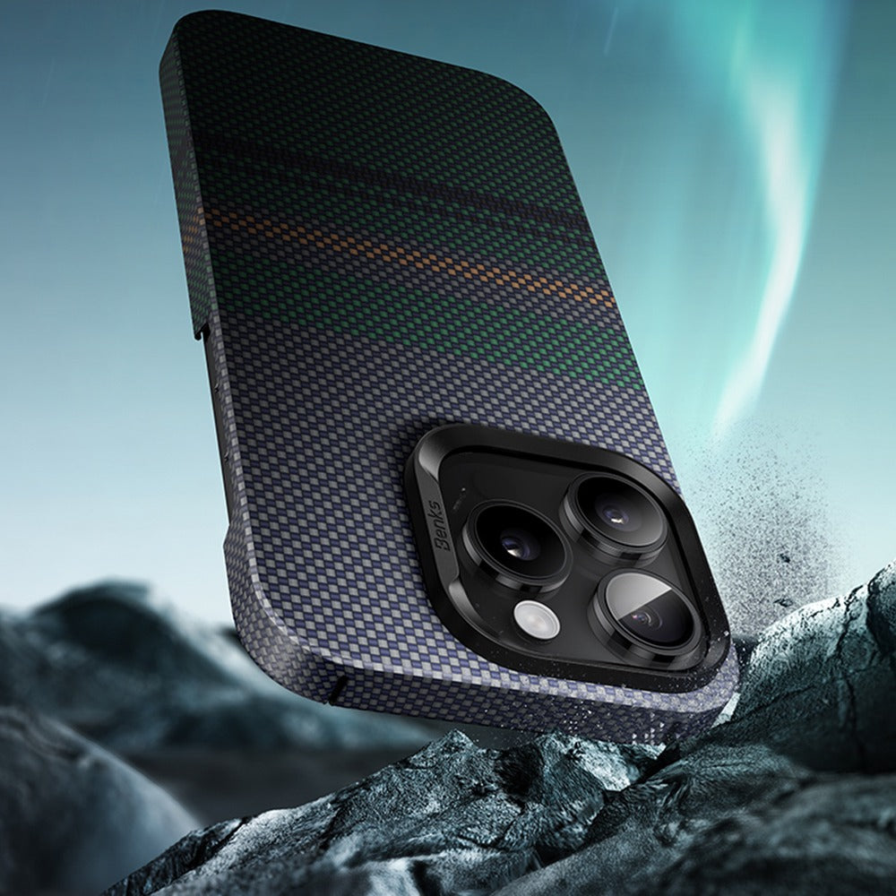 Benks Magnetic Armor Air Aurora Kevlar (600D) Case for Iphone 16 Pro