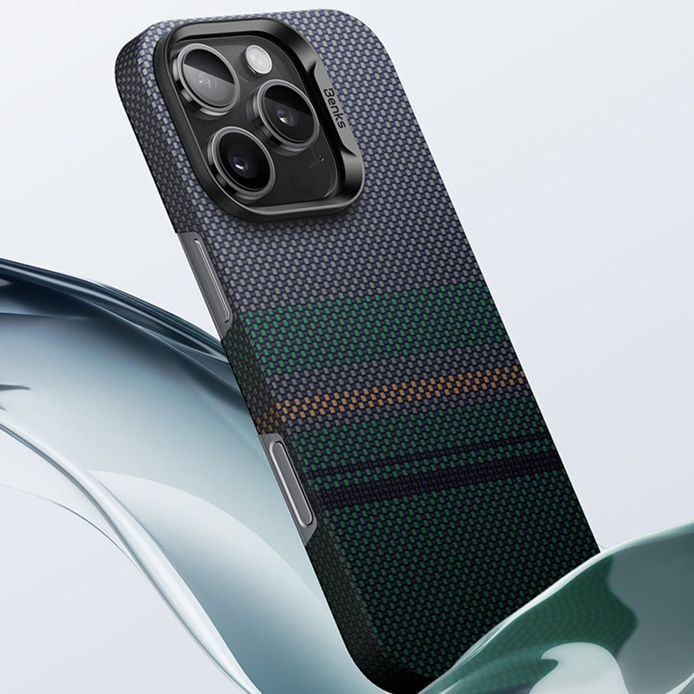 Benks Magnetic Armor Air Aurora Kevlar Case (600D) for Iphone 16 Pro Max
