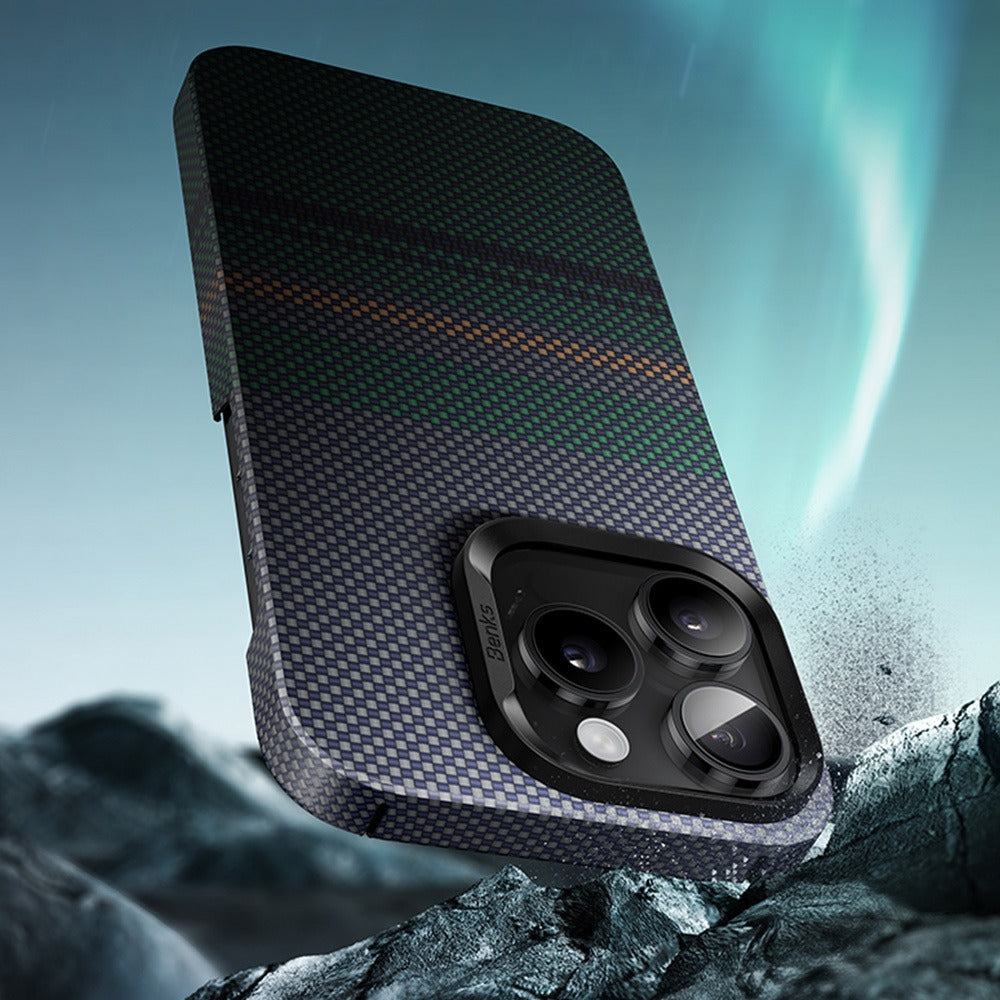 Benks Magnetic Armor Air Aurora Kevlar Case (600D) for Iphone 16 Pro Max