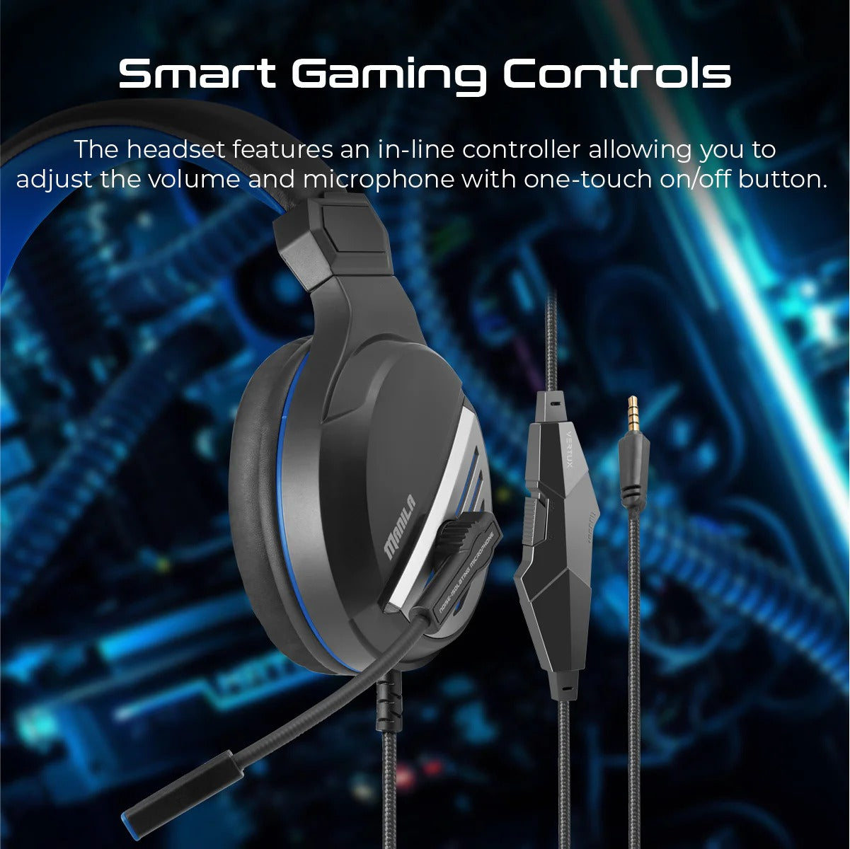 Vertux Manila Ultra-Immersive Gaming Headset