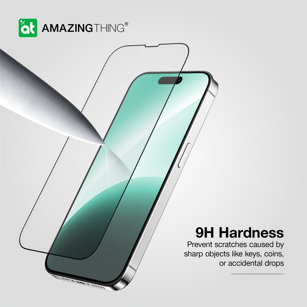 Amazingthing IiPhone 15 6.1 2.75d Fully Covered Radix Matte Glass