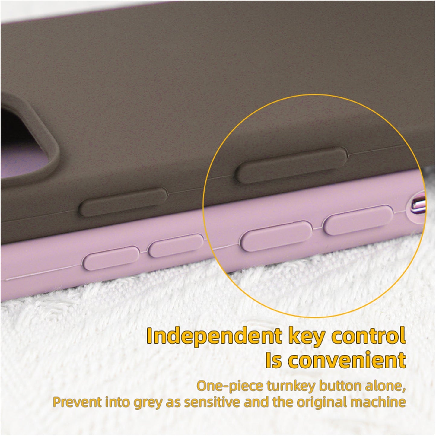 UGREEN Silky Silicone Protective Case for iPhone 13 - Light Pink - ALAMAT