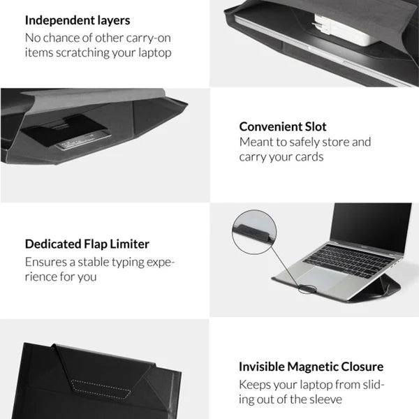Moft Laptop Carry Sleeve-Jet Black -15 Air"