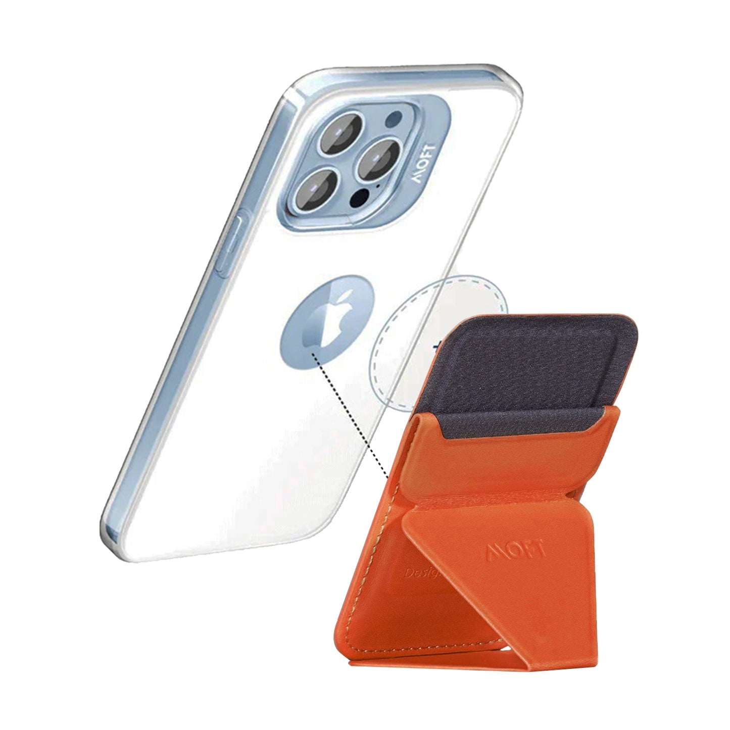 Bundle Deal For Moft Magsafe Case with Snap On phone stand and wallet - ALAMAT