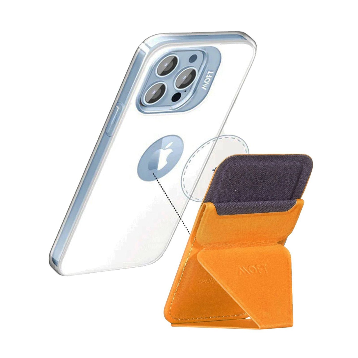 Bundle Deal For Moft Magsafe Case with Snap On phone stand and wallet - ALAMAT