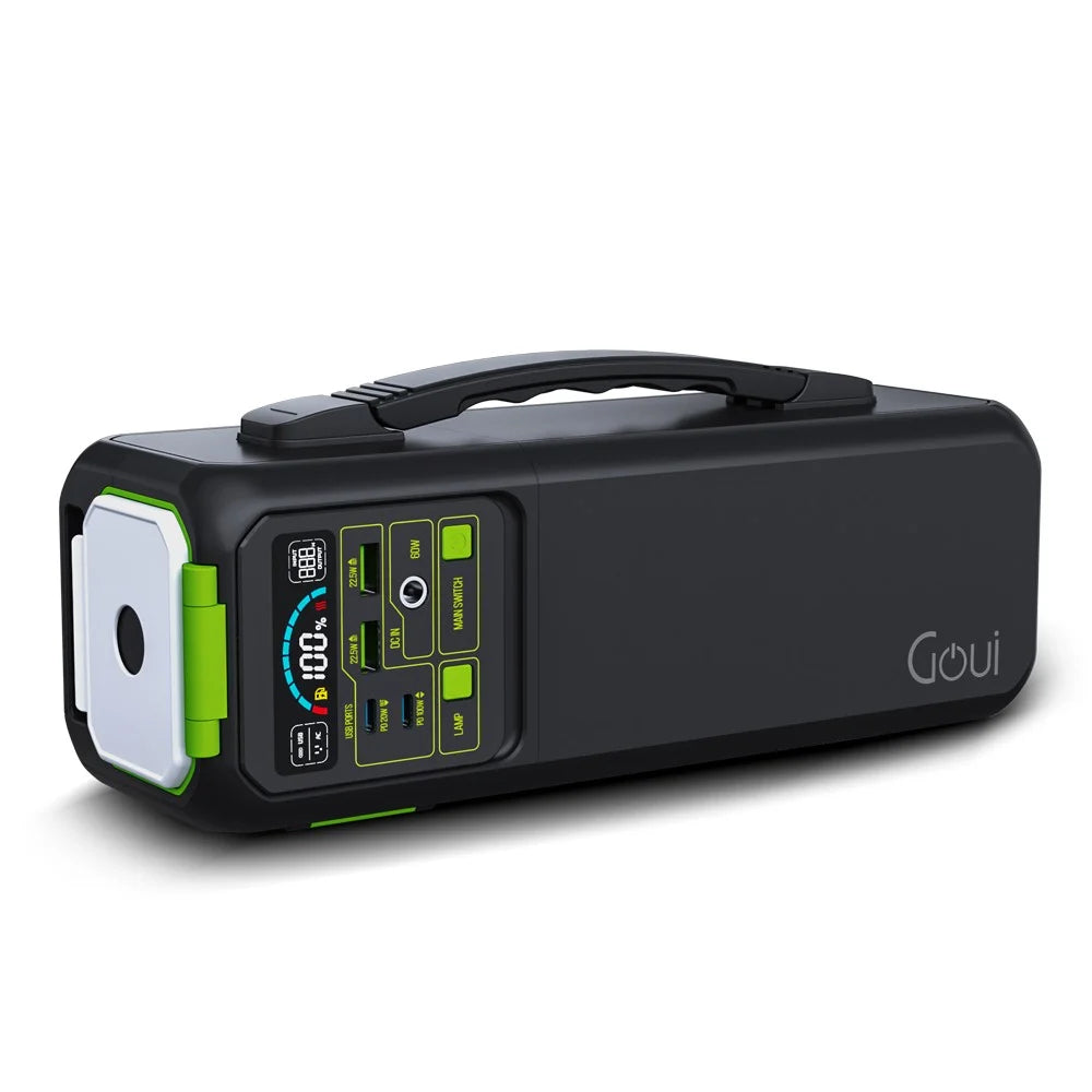 Goui - Beast 200W Power Station 200W | LED Flash Light - Best Buy Tech
