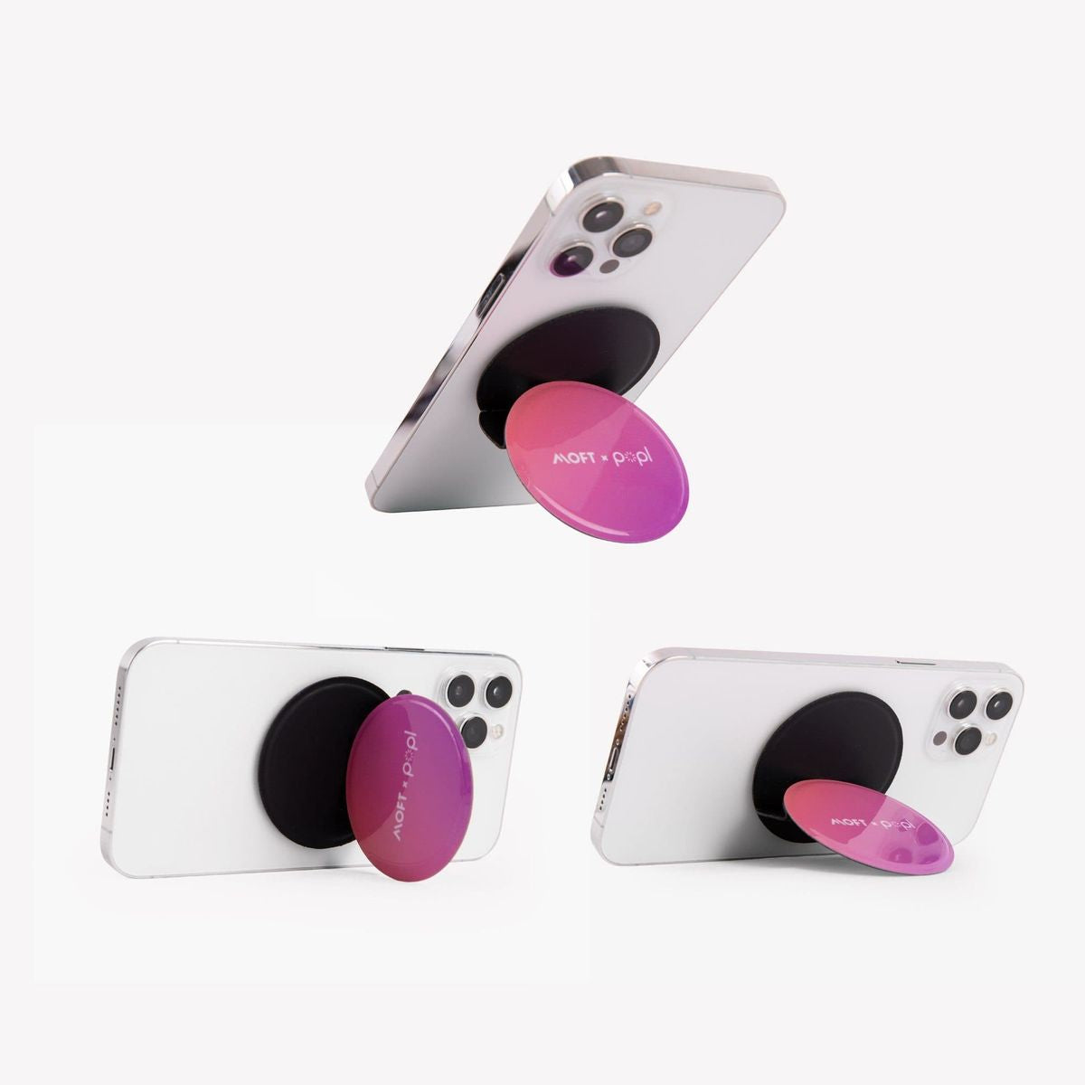 MOFT O & Popl Snap Phone Stand & Grip - Pink - ALAMAT