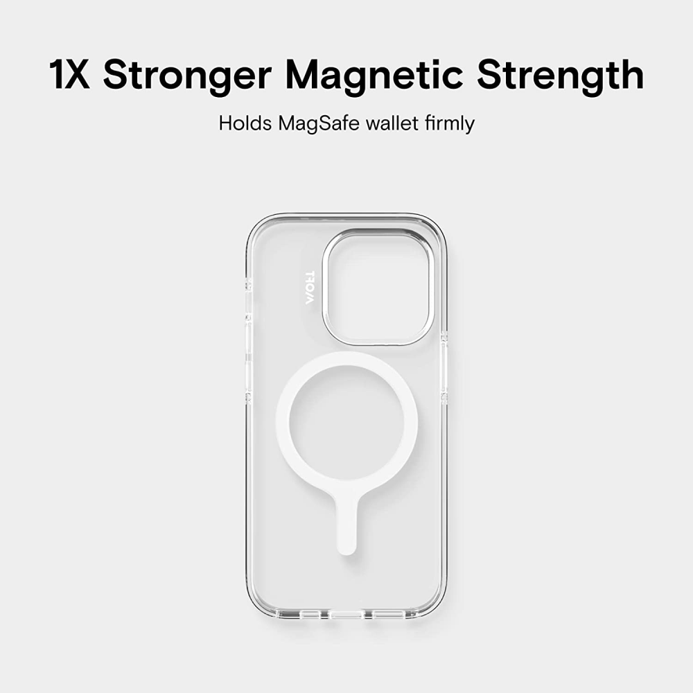 Moft iPhone 14 Series Magnetic anti-drop mobile phone protective case - Clear - ALAMAT