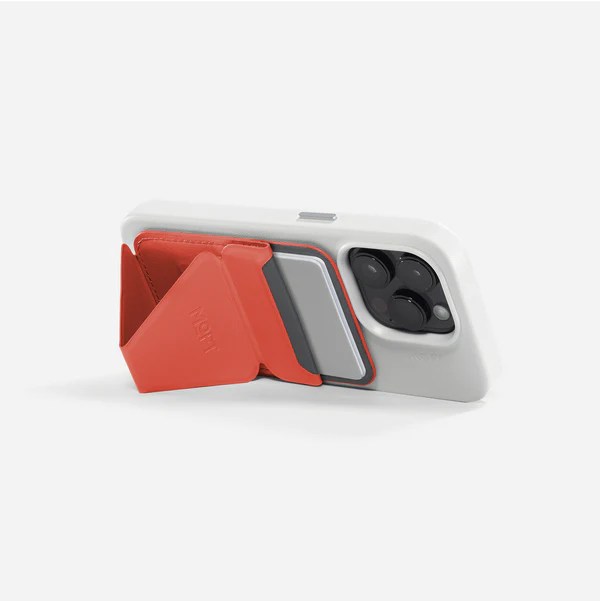 MOFT Snap-On Phone Stand & Wallet mini MagSafe Compatible - ORANGE