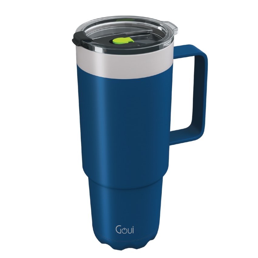 Goui Tumbler-Stailess Steel Cup with Handle 700ml- Midnight blue - Best Buy Tech