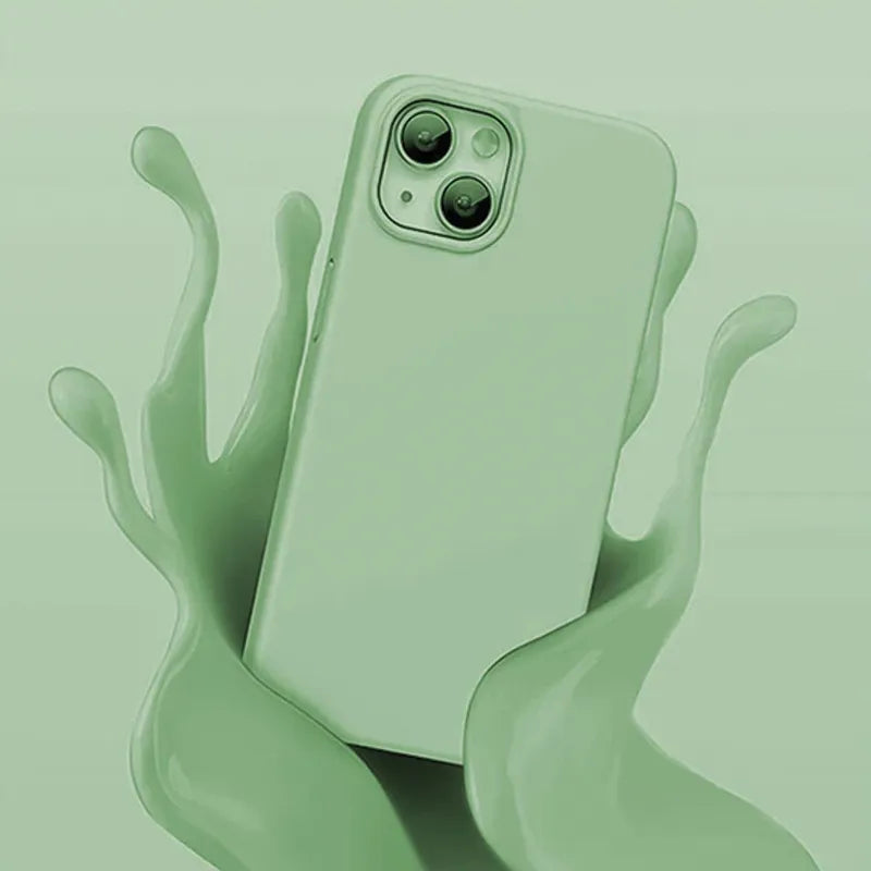 UGREEN Silky Silicone Protective Case for iPhone 13 - Green - Best Buy Tech