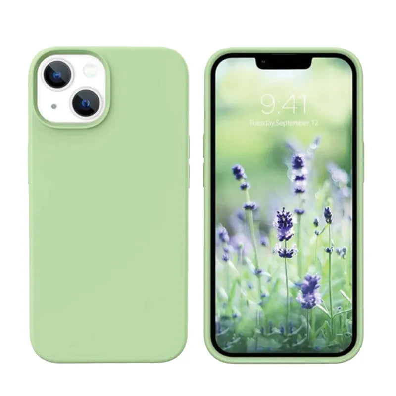 UGREEN Silky Silicone Protective Case for iPhone 13 - Green - Best Buy Tech
