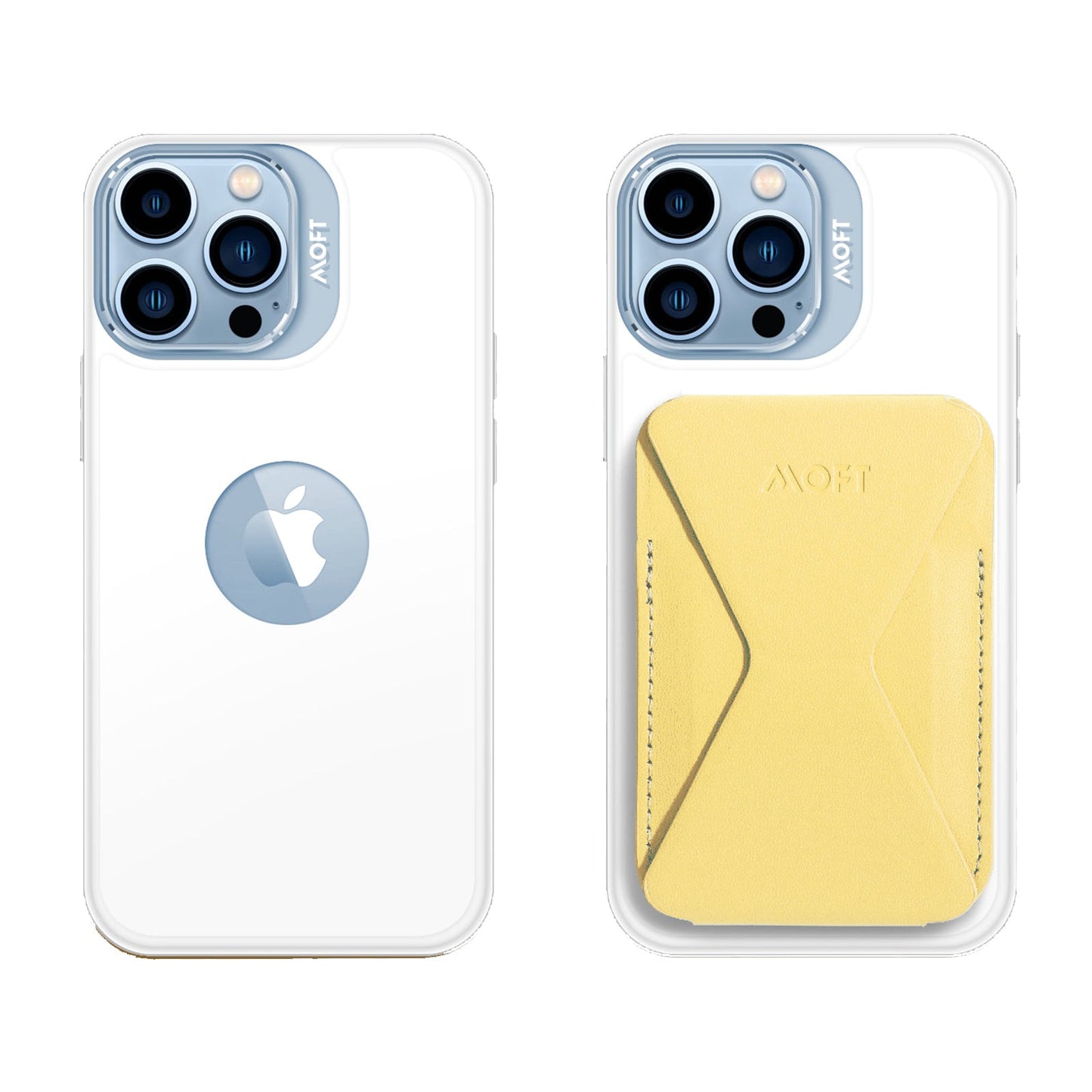 BUNDLE DEAL OF MOFT IPHONE 13 MAGSAFE CASE & YELLOW SNAP ON - ALAMAT