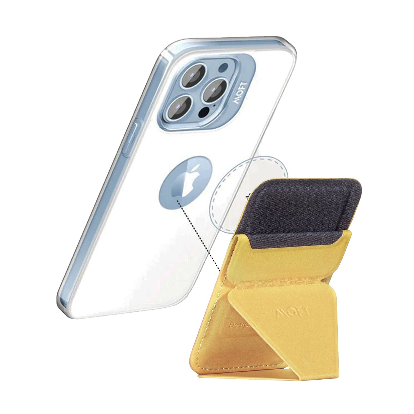 Bundle Deal For Moft Magsafe Case with Snap On phone stand and wallet - ALAMAT