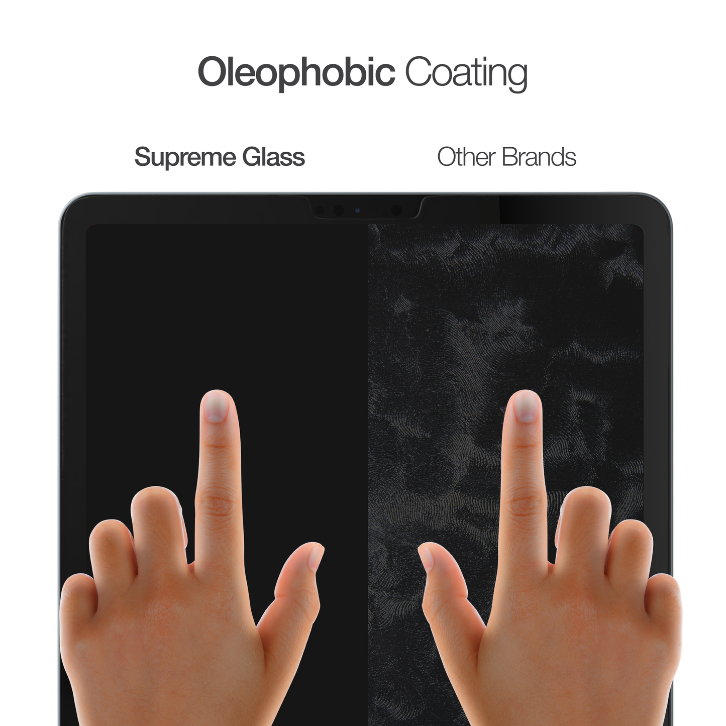 AMAZING THING IPAD PRO 12.9" 2021 OPTIC PRO SUPREME GLASS PROTECTOR (CRYSTAL) - ALAMAT