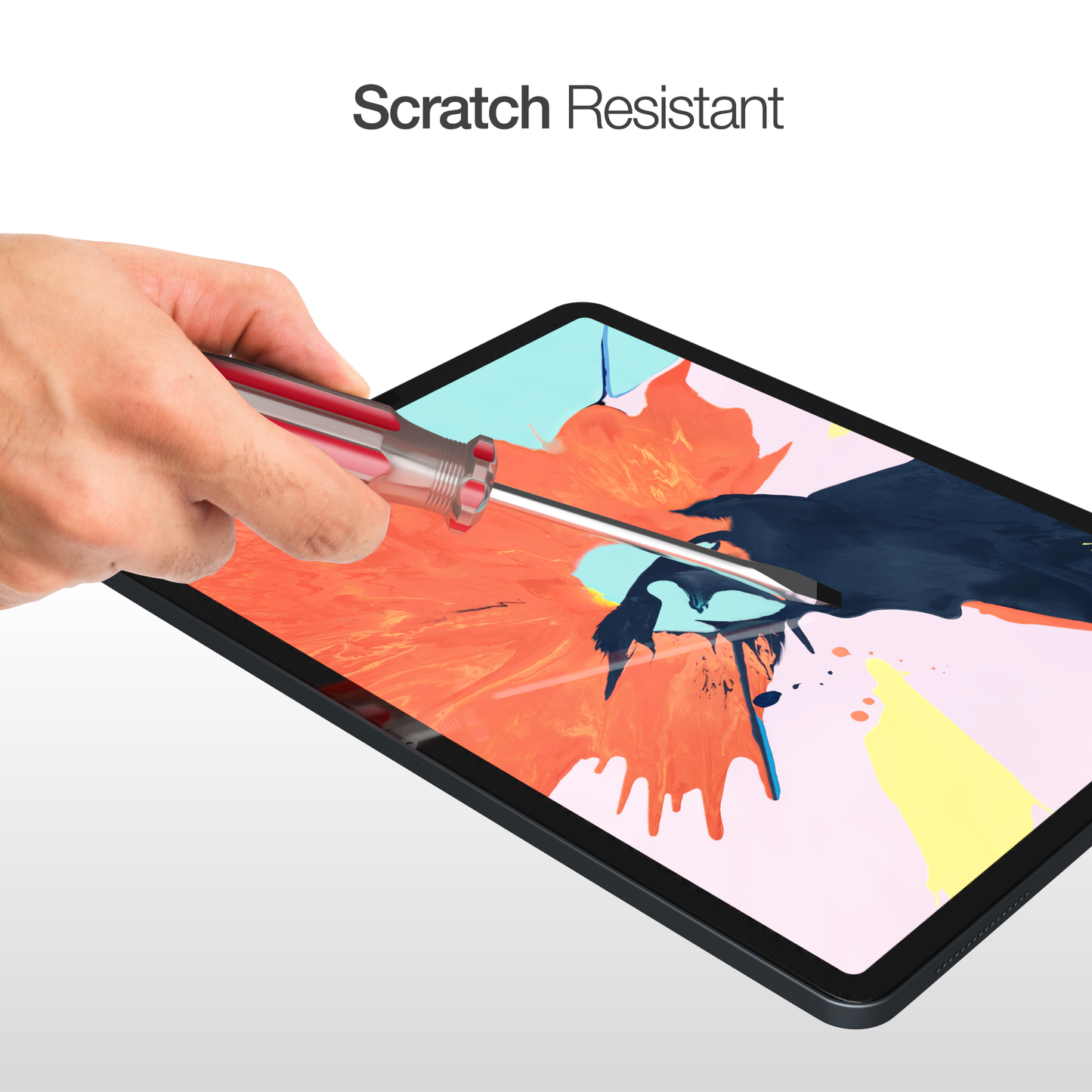 AMAZING THING IPAD PRO 12.9" 2021 OPTIC PRO SUPREME GLASS PROTECTOR (CRYSTAL) - ALAMAT