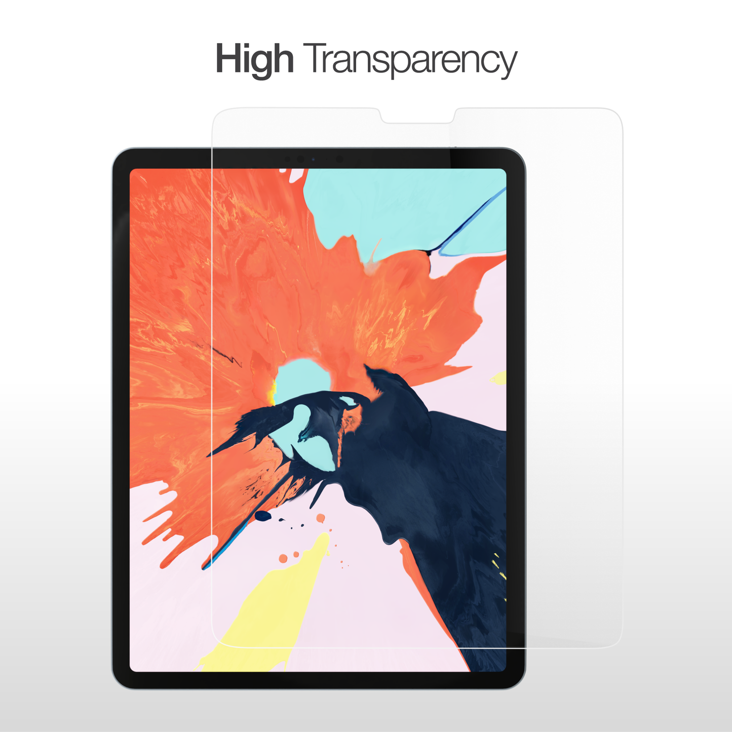 AMAZING THING IPAD PRO 12.9" 2021 OPTIC PRO SUPREME GLASS PROTECTOR (CRYSTAL) - ALAMAT