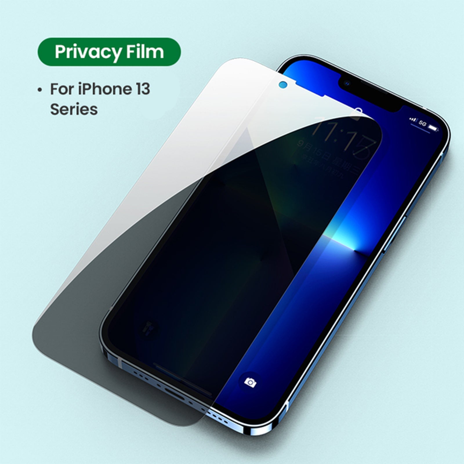 UGREEN Full Coverage Privacy Tempered Glass Screen Protector with Alignment Tool For iPhone 13/13Pro UGREEN Full Coverage Privacy Tempered Glass Screen Protector with Alignment Tool For iPhone 13/13Pro