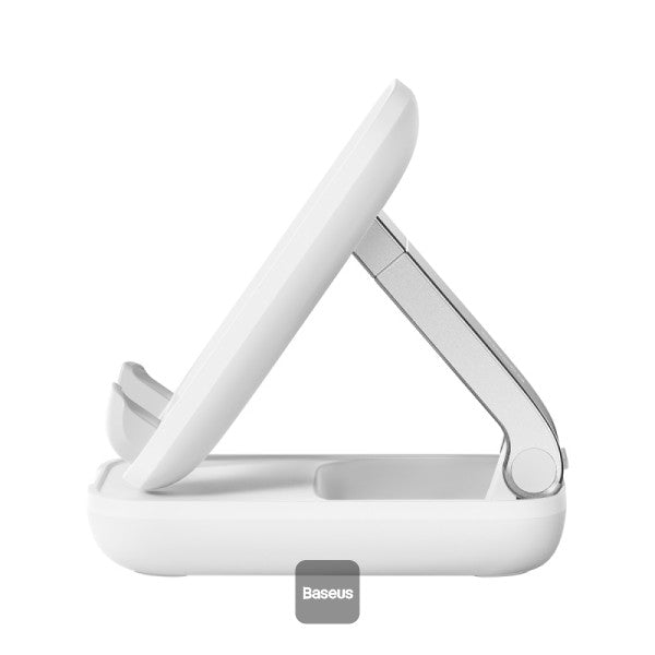 BASEUS SEASHELL SERIES FOLDING PHONE STAND CLUSTER WHITE BASEUS SEASHELL SERIES FOLDING PHONE STAND CLUSTER WHITE