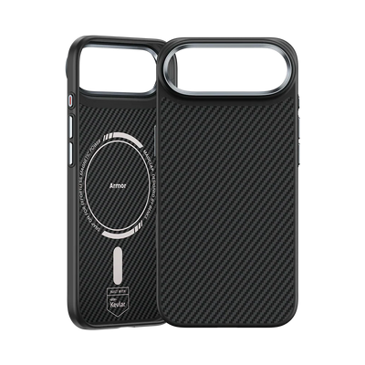 Benks Montage Magnetic Armor Air Kevlar Case with Metal Frame for iPhone 17 Air - Black