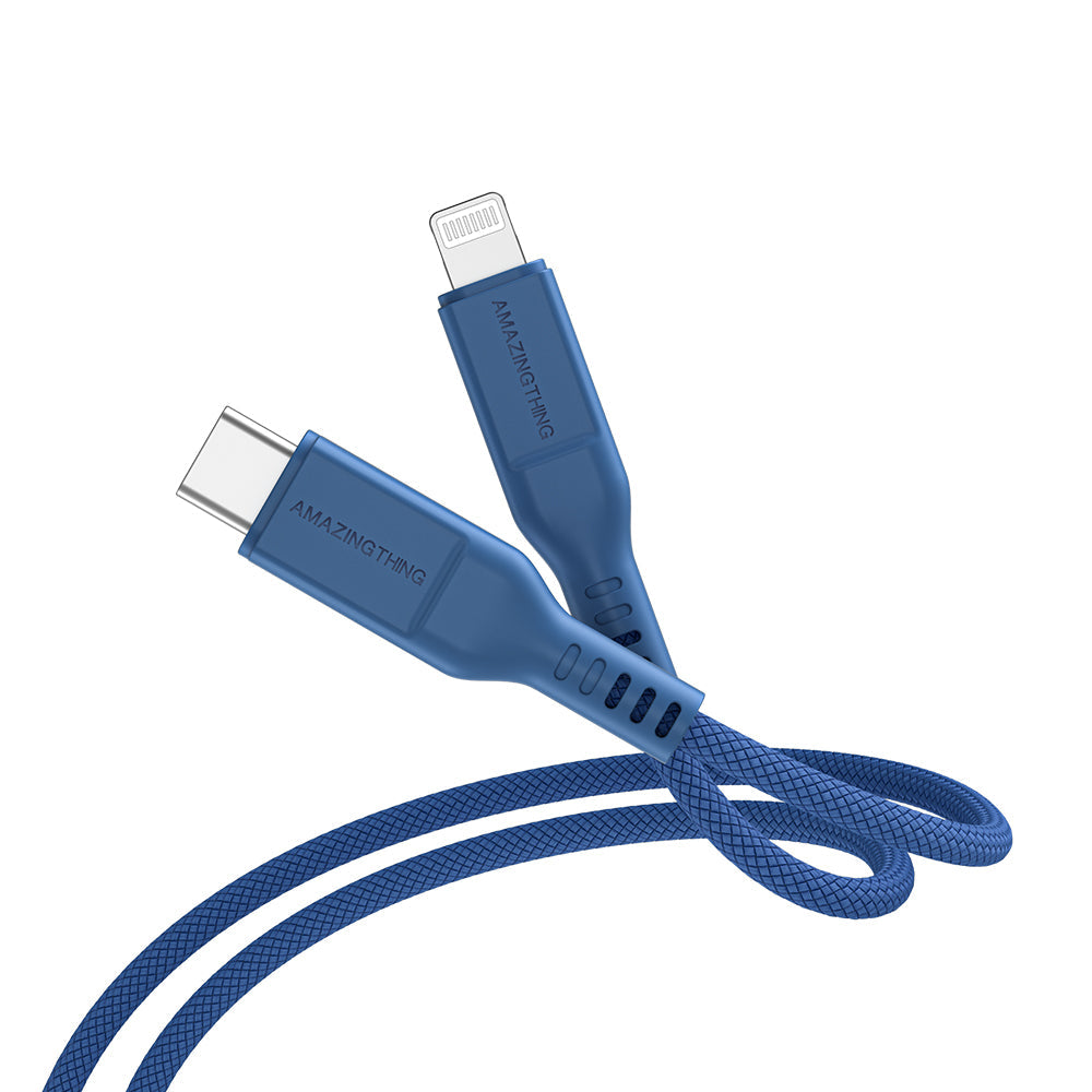 AMAZING THING THUNDER PRO LIGHTNING TO TYPE C 3.2A 30W 1.1M CABLE AMAZING THING THUNDER PRO LIGHTNING TO TYPE C 3.2A 30W 1.1M CABLE
