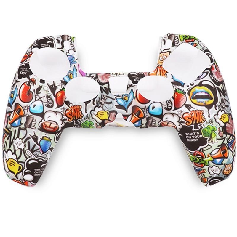 Soft Silicone Protective Cover For Ps5 Controller -  Multicolor