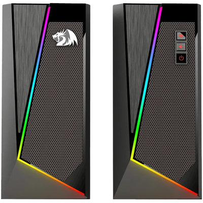 REDRAGON GS520 ANVIL RGB DESKTOP SPEAKERNUSB POWERED W/3.5MM CABLE - Best Buy Tech