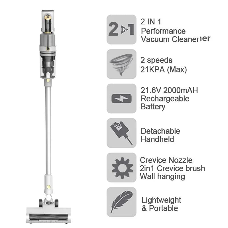 BOLT Vacuum Cleaner White - ALAMAT