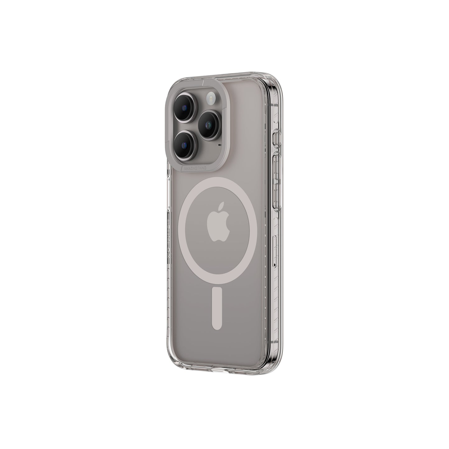 AMAZING THING MINIMAL MAGSAFE DROP PROOF CASE FOR IPHONE 15 6.7 PRO MAX 2023 TRANSPARENT - ALAMAT
