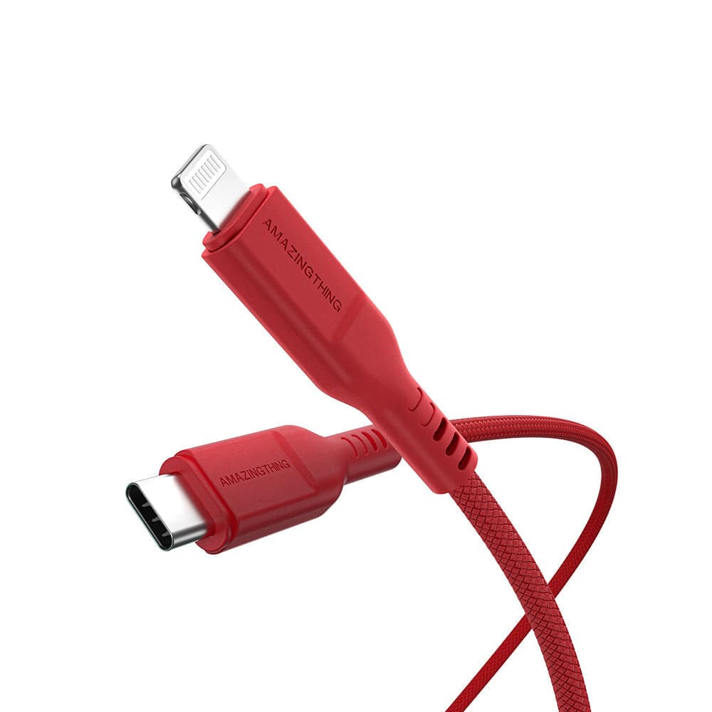 AMAZING THING THUNDER PRO LIGHTNING TO TYPE C 3.2A 30W 1.1M CABLE AMAZING THING THUNDER PRO LIGHTNING TO TYPE C 3.2A 30W 1.1M CABLE