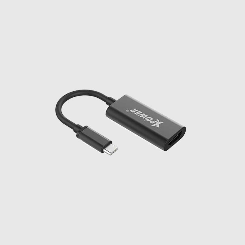 XPower 2nd Gen Aluminum Alloy OTG Type-C to HDMI Adapter TCHAPT2G XPower 2nd Gen Aluminum Alloy OTG Type-C to HDMI Adapter TCHAPT2G
