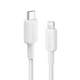 Anker 322 USB-C to Lightning Cable 3FT - White