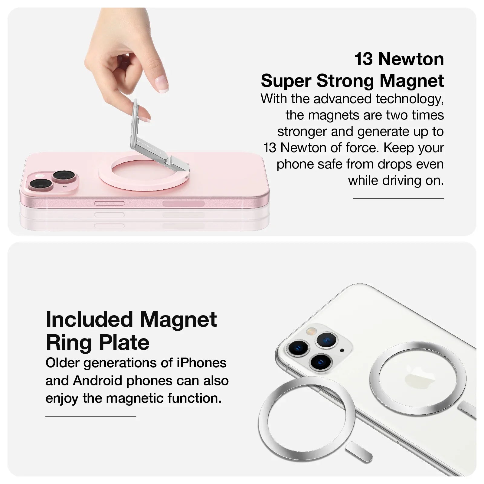 AMAZING THING TITAN MAGNETIC PHONE RING WITH STAND - 2024 AMAZING THING TITAN MAGNETIC PHONE RING WITH STAND - 2024